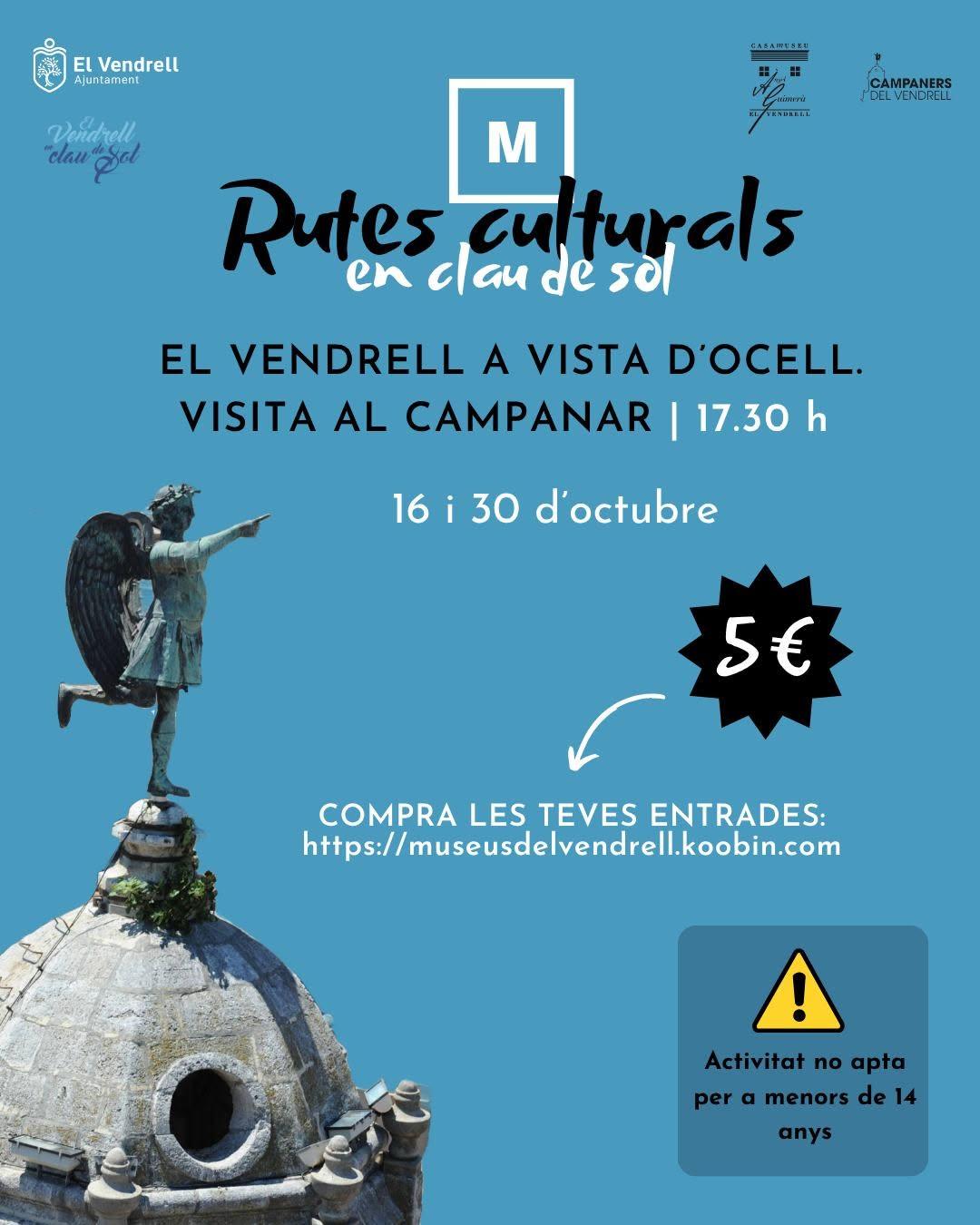 EL VENDRELL A VISTA D´OCELL. VISITA AL CAMPANAR 23